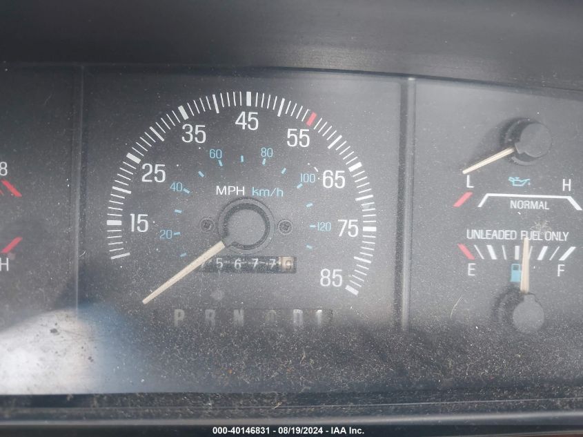 1990 Ford F150 VIN: 1FTEX15N3LKA43350 Lot: 40146831