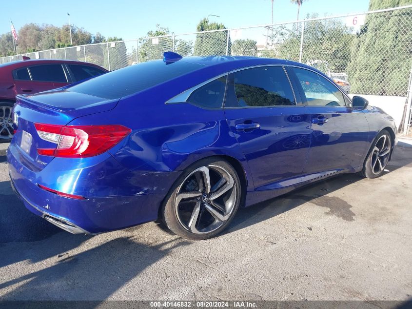 2018 Honda Accord Sport VIN: 1HGCV1F31JA264833 Lot: 40146832