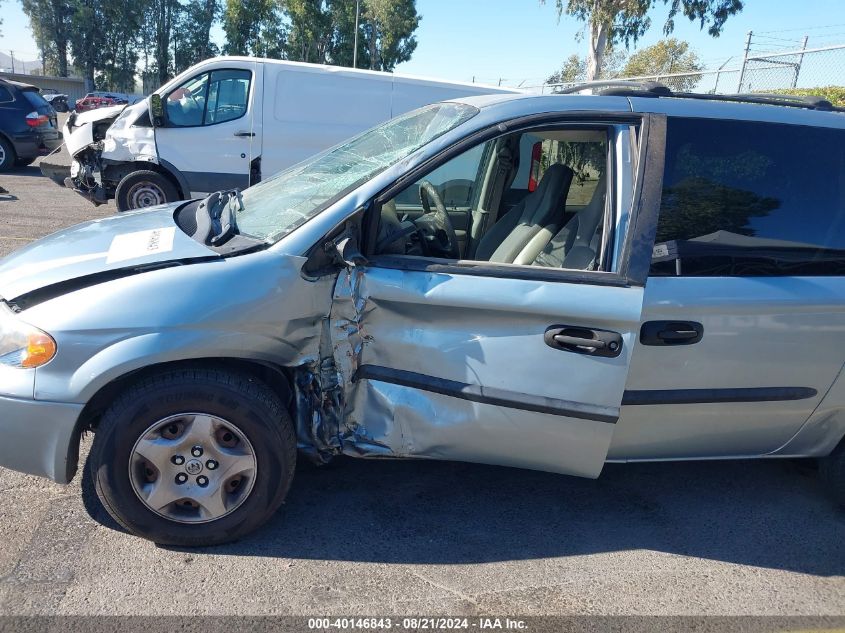 2003 Dodge Grand Caravan Se VIN: 1D4GP24R33B295069 Lot: 40146843