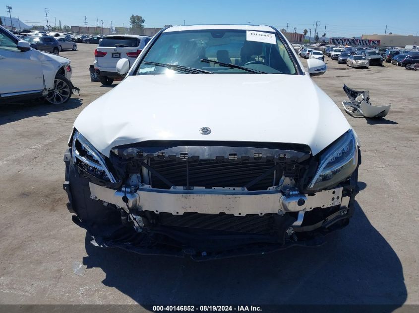 2019 Mercedes-Benz C 300 VIN: 55SWF8DB0KU306587 Lot: 40146852