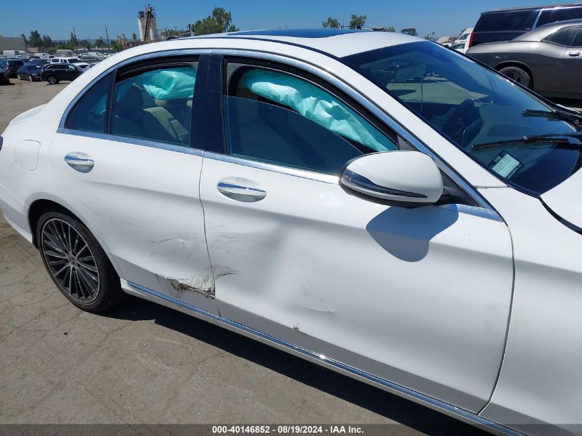 2019 Mercedes-Benz C 300 VIN: 55SWF8DB0KU306587 Lot: 40146852