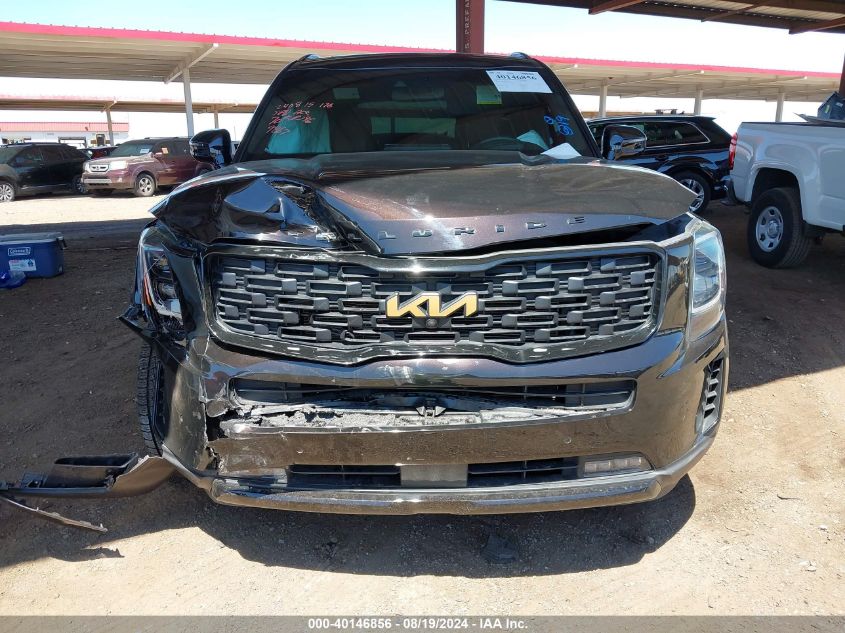 2022 Kia Telluride Sx VIN: 5XYP5DHC1NG209867 Lot: 40146856