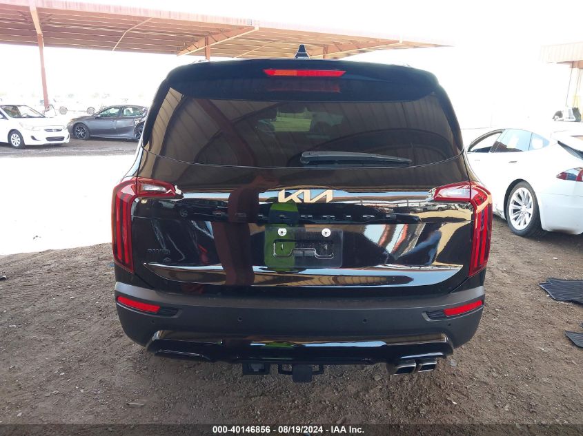 2022 Kia Telluride Sx VIN: 5XYP5DHC1NG209867 Lot: 40146856