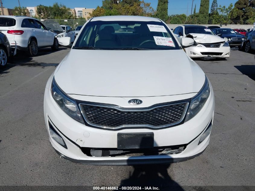 2014 Kia Optima Lx VIN: KNAGM4A77E5510469 Lot: 40146862