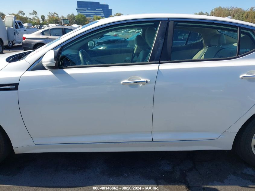 2014 Kia Optima Lx VIN: KNAGM4A77E5510469 Lot: 40146862