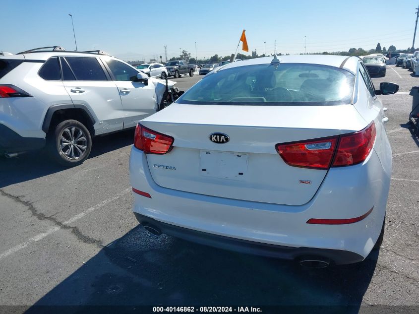 2014 Kia Optima Lx VIN: KNAGM4A77E5510469 Lot: 40146862