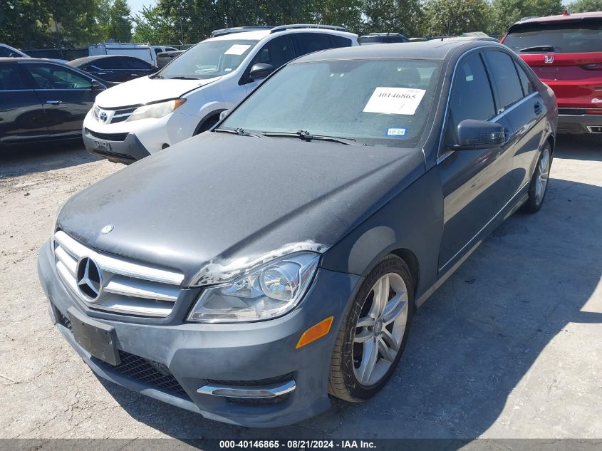 2013 Mercedes-Benz C 250 Luxury/Sport VIN: WDDGF4HB3DR266405 Lot: 40146865