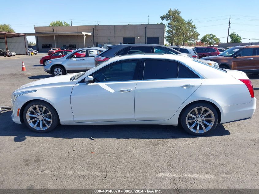 2017 Cadillac Cts Premium Luxury VIN: 1G6AY5SS0H0196321 Lot: 40146870