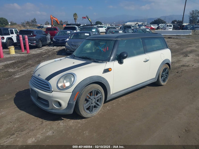 Vin: wmwzf3c57bt187721, lot: 40634697, mini cooper clubman 20112