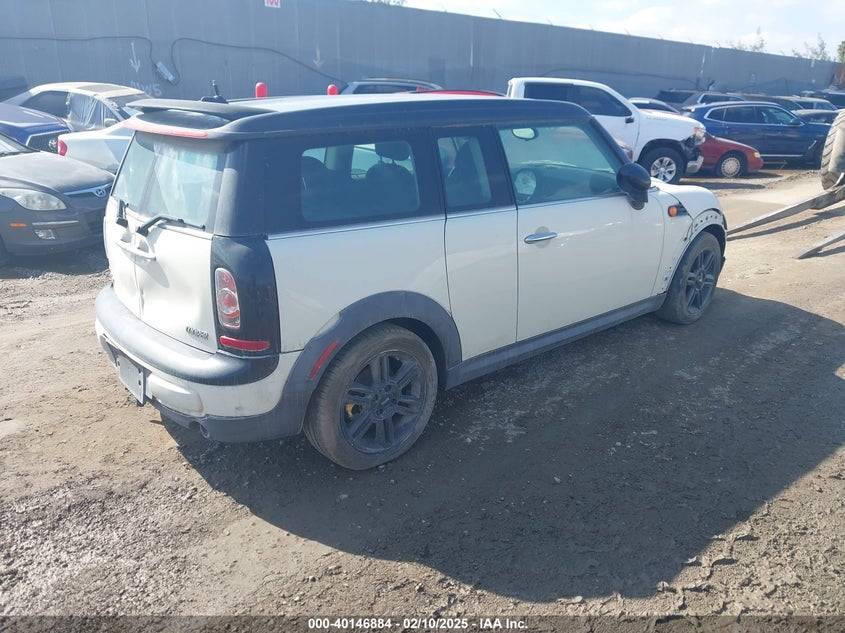 Vin: wmwzf3c57bt187721, lot: 40634697, mini cooper clubman 20114