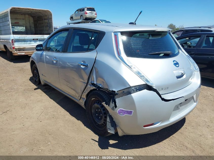 2013 Nissan Leaf S VIN: 1N4AZ0CP9DC425620 Lot: 40146912