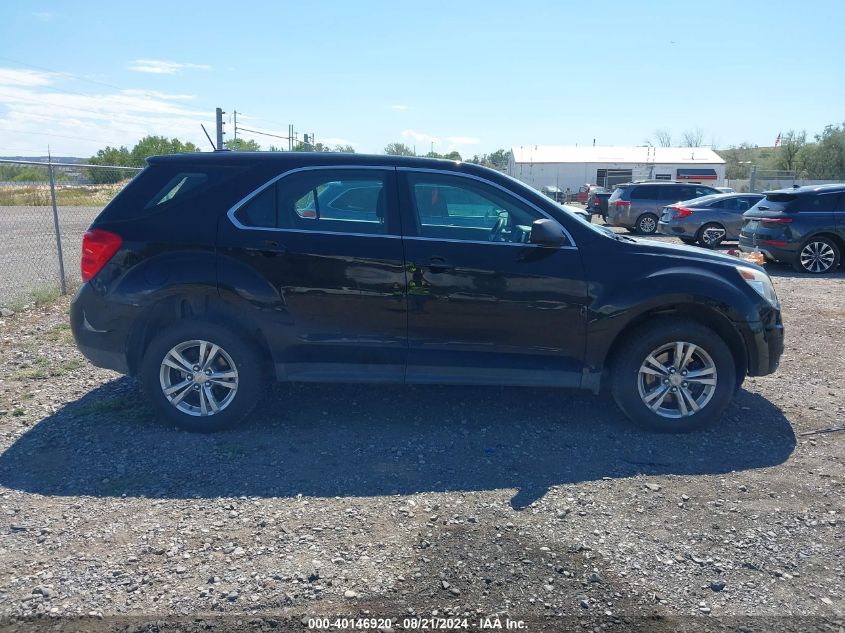 2015 Chevrolet Equinox Ls VIN: 2GNFLEEK0F6147242 Lot: 40146920