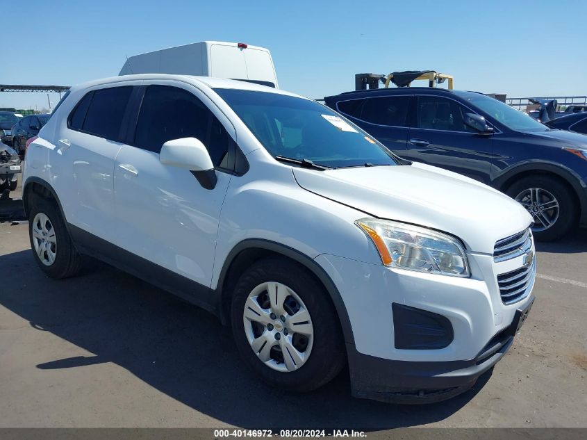 3GNCJKSB5GL259009 2016 CHEVROLET TRAX - Image 1