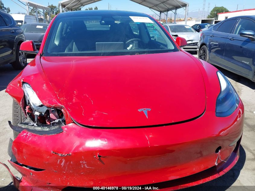 2021 Tesla Model 3 Long Range Dual Motor All-Wheel Drive VIN: 5YJ3E1EB0MF086206 Lot: 40146978