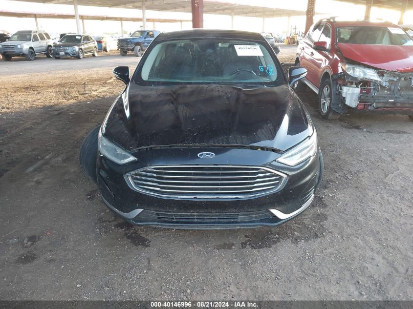 2019 Ford Fusion Sel VIN: 3FA6P0CD1KR238470 Lot: 40146996