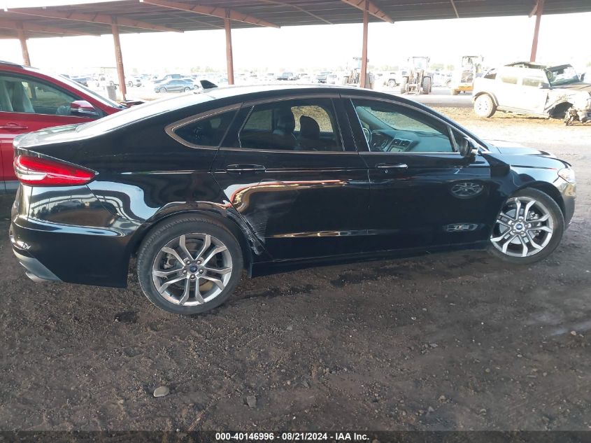 2019 Ford Fusion Sel VIN: 3FA6P0CD1KR238470 Lot: 40146996