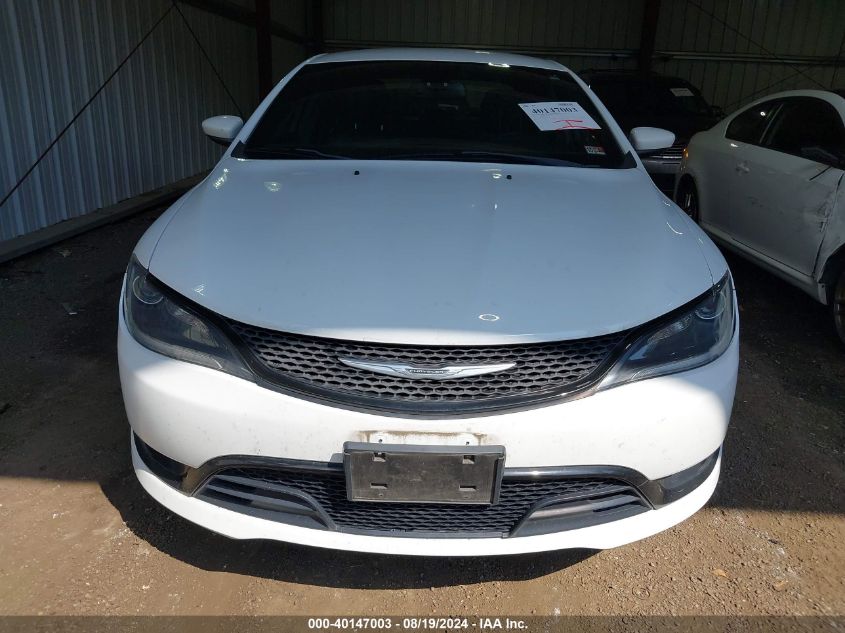 2016 Chrysler 200 S VIN: 1C3CCCDG4GN135724 Lot: 40147003