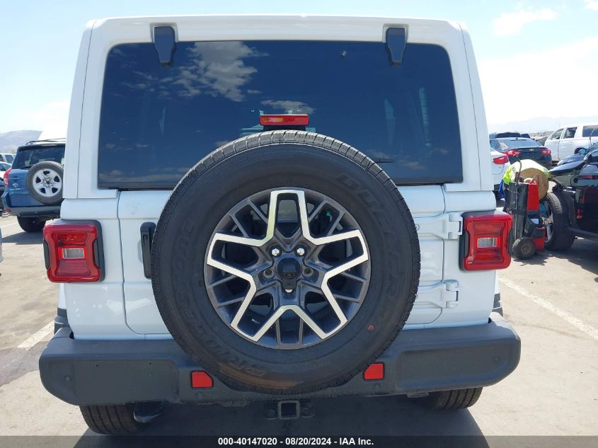 2024 Jeep Wrangler 4-Door Sahara 4X4 VIN: 1C4PJXEG7RW261601 Lot: 40147020