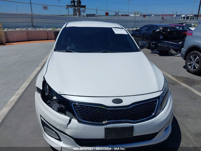 2015 Kia Optima Ex VIN: 5XXGN4A70FG399356 Lot: 40147021