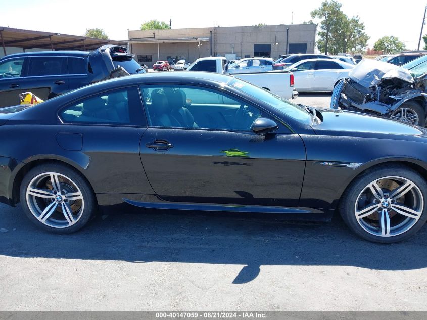 2007 BMW M6 VIN: WBSEH93587B798829 Lot: 40147059