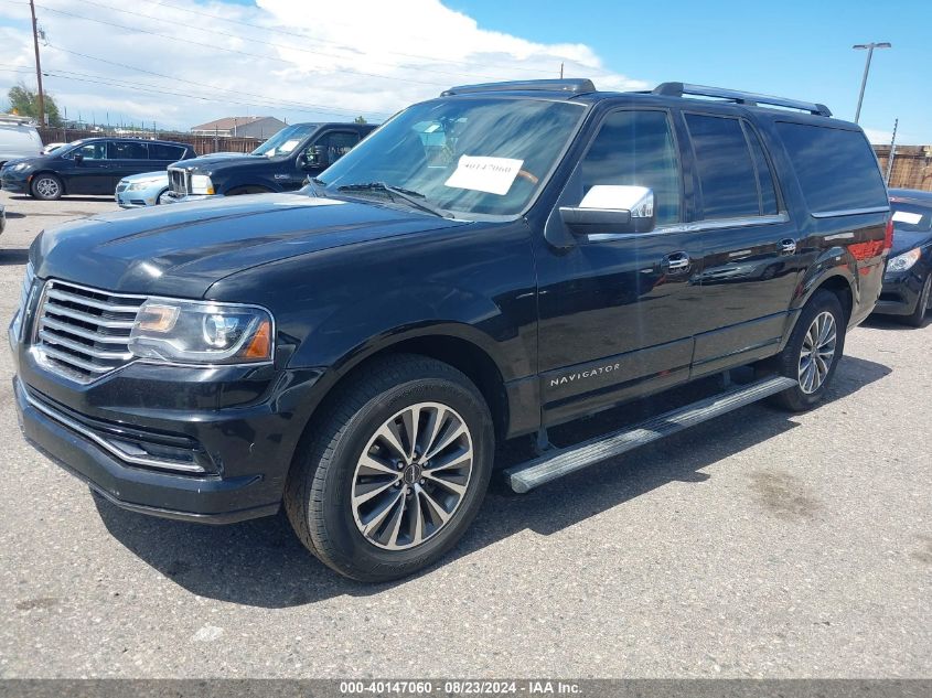 2017 Lincoln Navigator L Select VIN: 5LMJJ3JTXHEL08005 Lot: 40147060