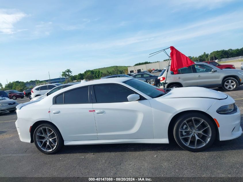 2022 Dodge Charger Gt VIN: 2C3CDXHG4NH197998 Lot: 40147088