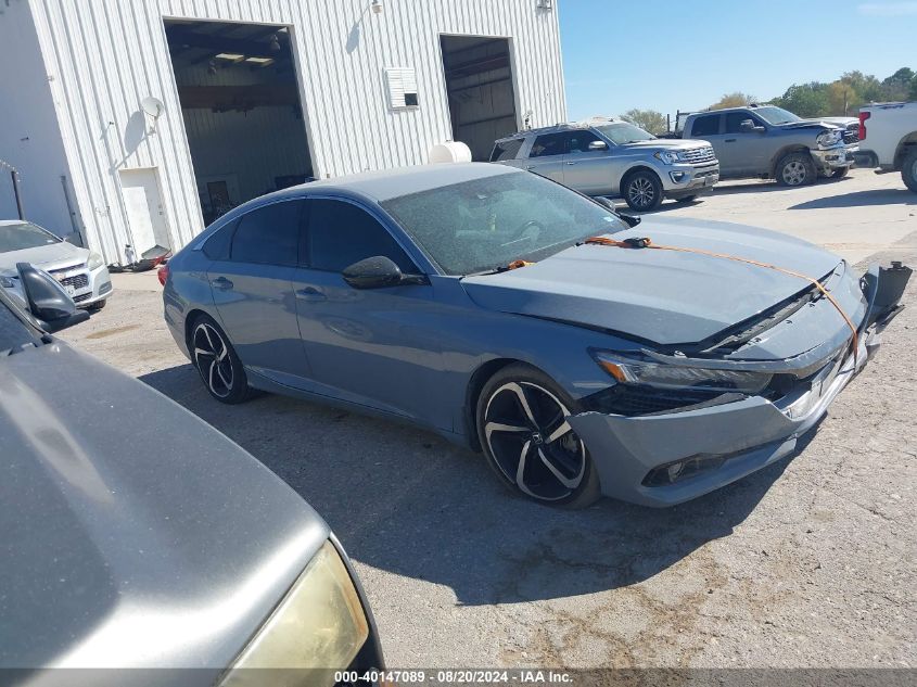 2022 Honda Accord Sport VIN: 1HGCV1F36NA096726 Lot: 40147089