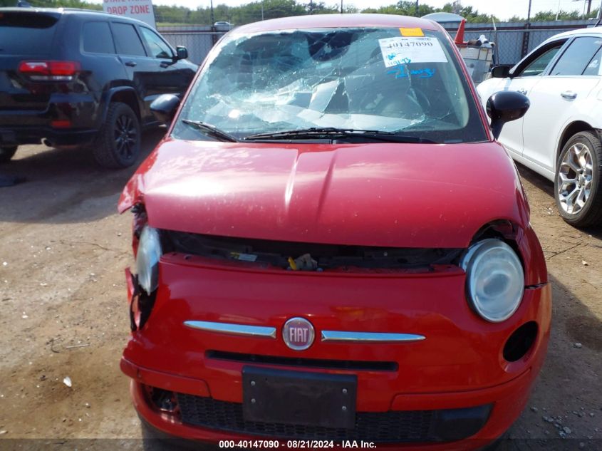 2015 Fiat 500 Pop VIN: 3C3CFFARXFT539270 Lot: 40147090