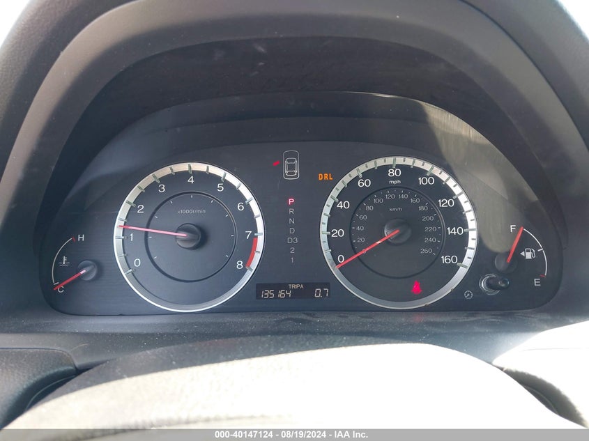 2010 Honda Accord 2.4 Ex VIN: 1HGCS1B77AA003966 Lot: 40147124