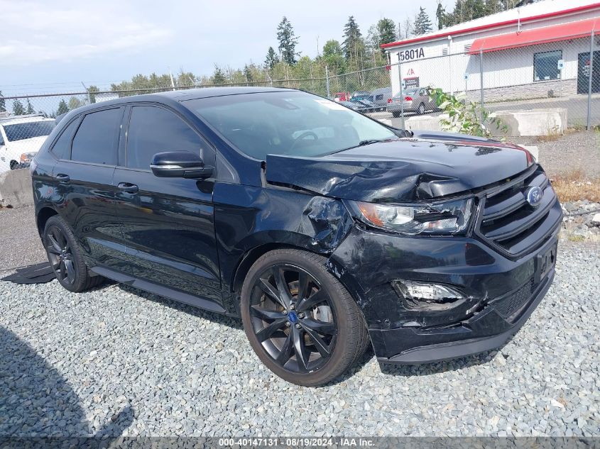 2015 Ford Edge Sport VIN: 2FMTK4AP7FBB67517 Lot: 40147131