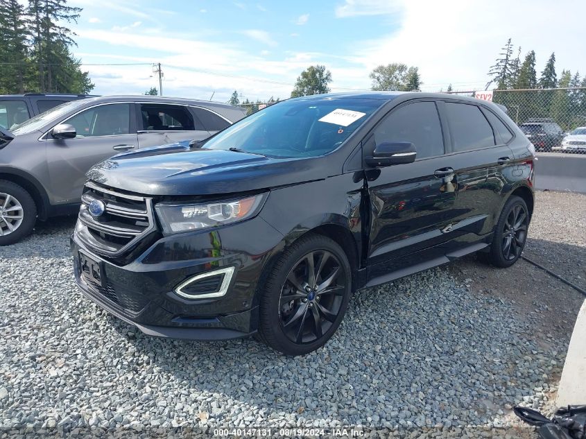 2015 Ford Edge Sport VIN: 2FMTK4AP7FBB67517 Lot: 40147131