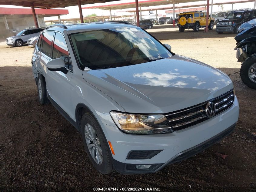 2018 Volkswagen Tiguan 2.0T Se/2.0T Sel VIN: 3VV3B7AX6JM024590 Lot: 40147147