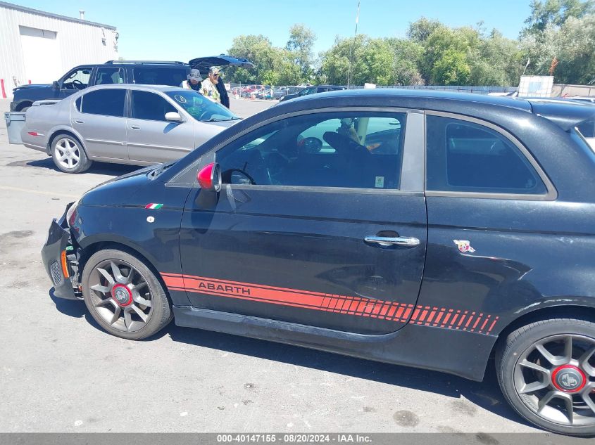 2012 Fiat 500 Abarth VIN: 3C3CFFFH2CT337244 Lot: 40147155