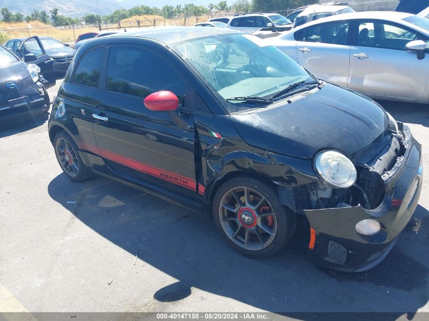 2012 Fiat 500 Abarth VIN: 3C3CFFFH2CT337244 Lot: 40147155