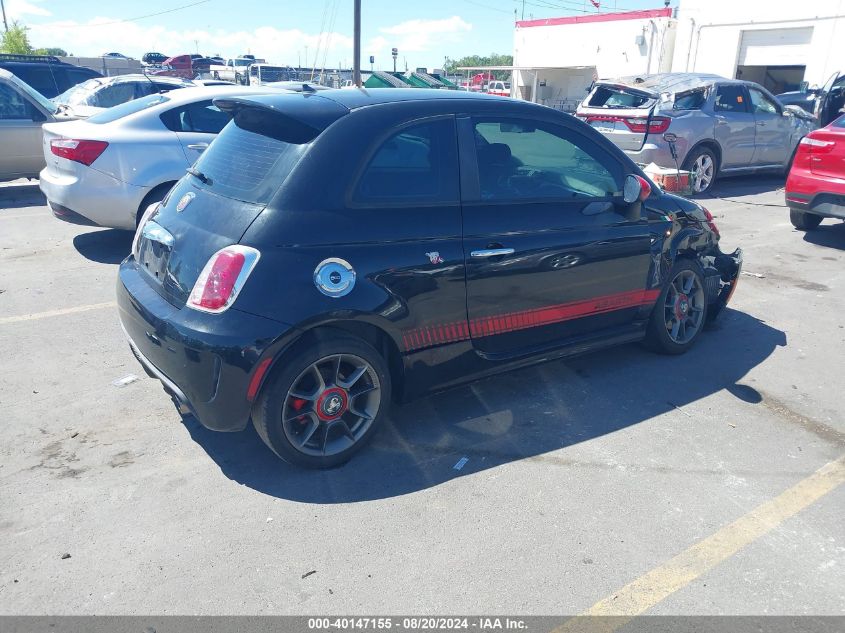 2012 Fiat 500 Abarth VIN: 3C3CFFFH2CT337244 Lot: 40147155