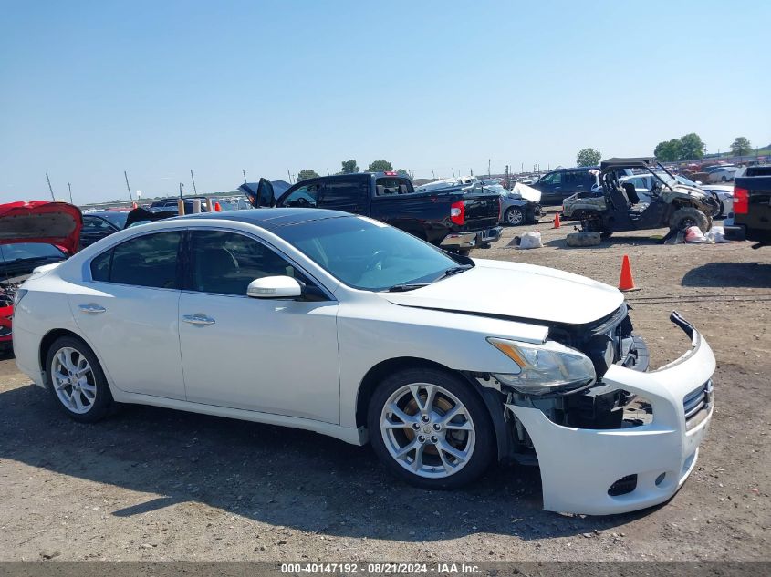 2013 Nissan Maxima 3.5 Sv VIN: 1N4AA5AP5DC828405 Lot: 40147192