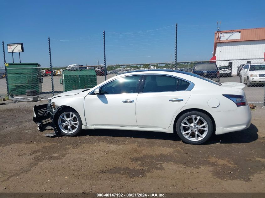 2013 Nissan Maxima 3.5 Sv VIN: 1N4AA5AP5DC828405 Lot: 40147192