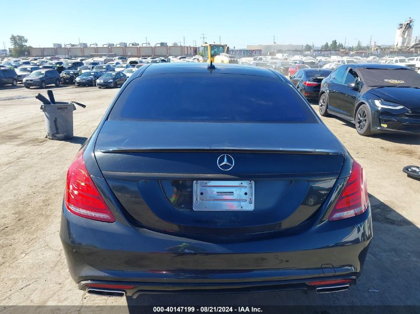 2015 Mercedes-Benz S 550 VIN: WDDUG8CBXFA111799 Lot: 40147199