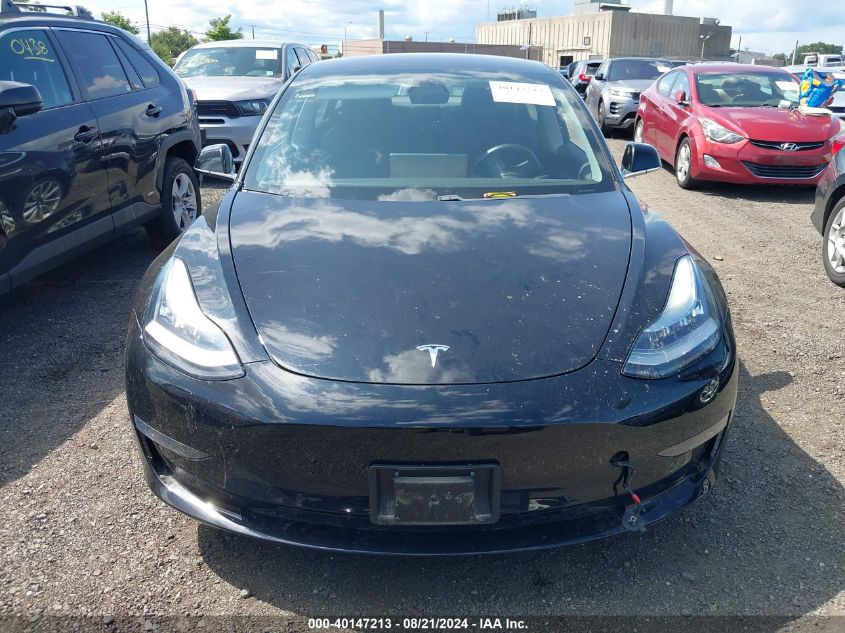 2018 Tesla Model 3 Long Range/Mid Range VIN: 5YJ3E1EA4JF046844 Lot: 40147213