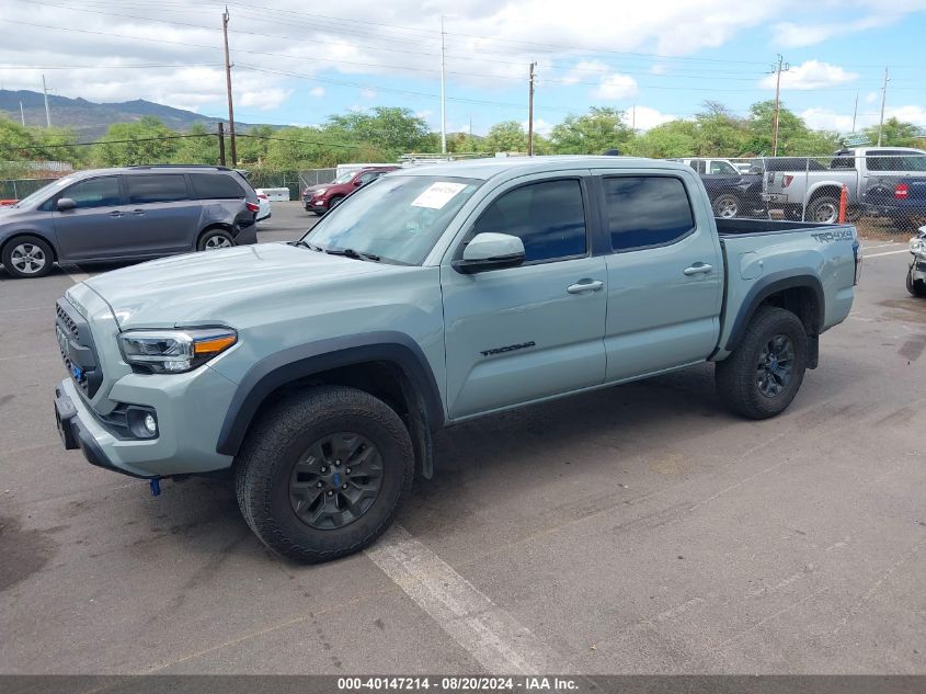 2022 Toyota Tacoma Sr V6/Sr5 V6/Trd Off Road/Trd Pro/Trd Sport VIN: 3TYCZ5ANXNT062704 Lot: 40147214