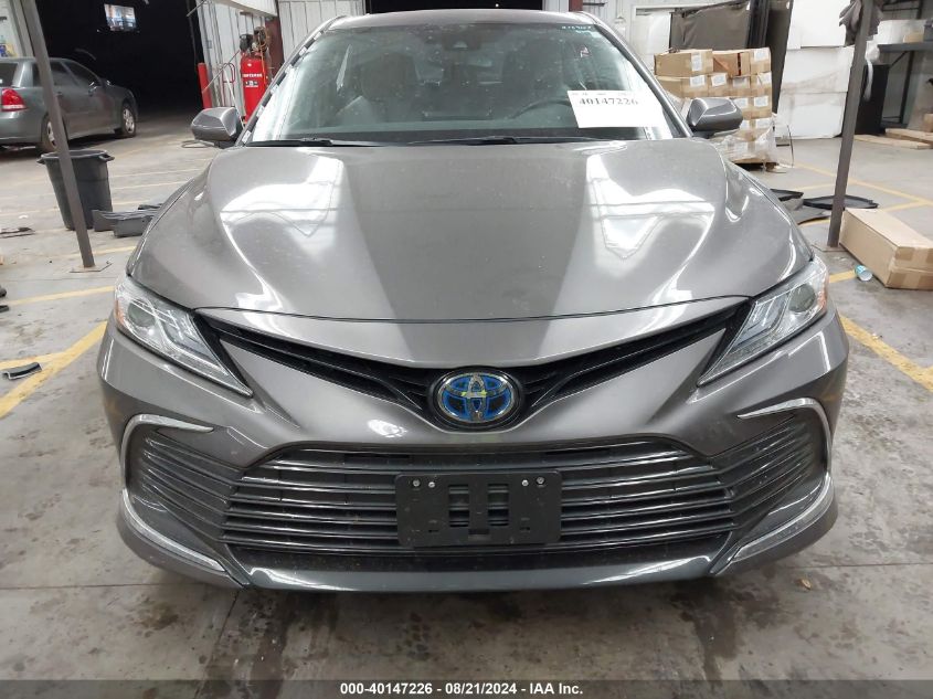 2022 Toyota Camry Xle VIN: 4T1F31AKXNU597063 Lot: 40147226