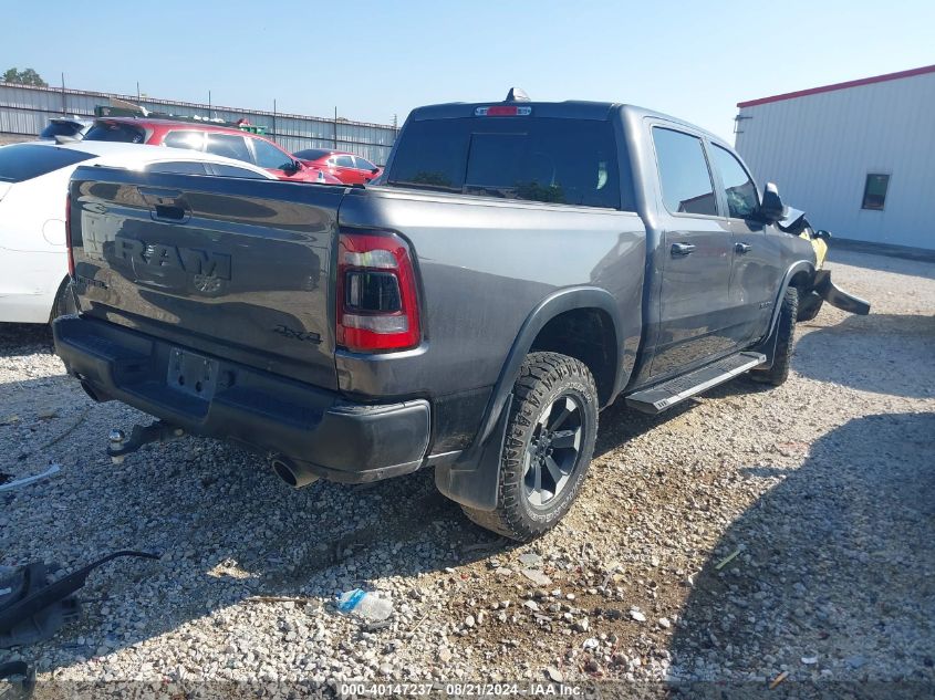 2022 Ram 1500 Rebel VIN: 1C6SRFLTXNN421944 Lot: 40147237