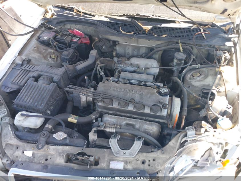 1998 Honda Civic Ex VIN: 2HGEJ8642WH620317 Lot: 40147261