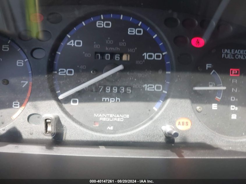 1998 Honda Civic Ex VIN: 2HGEJ8642WH620317 Lot: 40147261