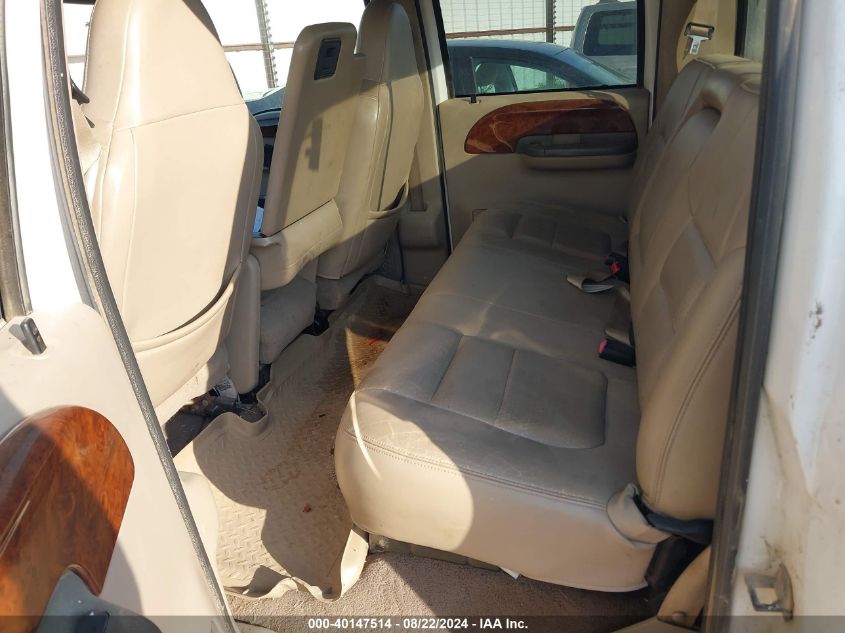 2001 Ford F-350 Lariat/Xl/Xlt VIN: 1FTWW32F11EA25666 Lot: 40147514