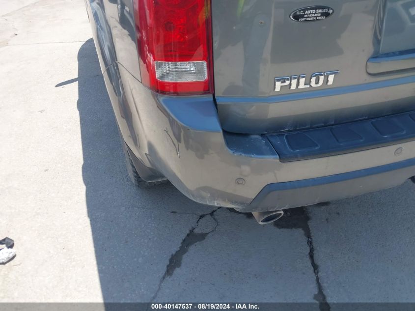 2009 Honda Pilot Touring VIN: 5FNYF38999B011289 Lot: 40147537