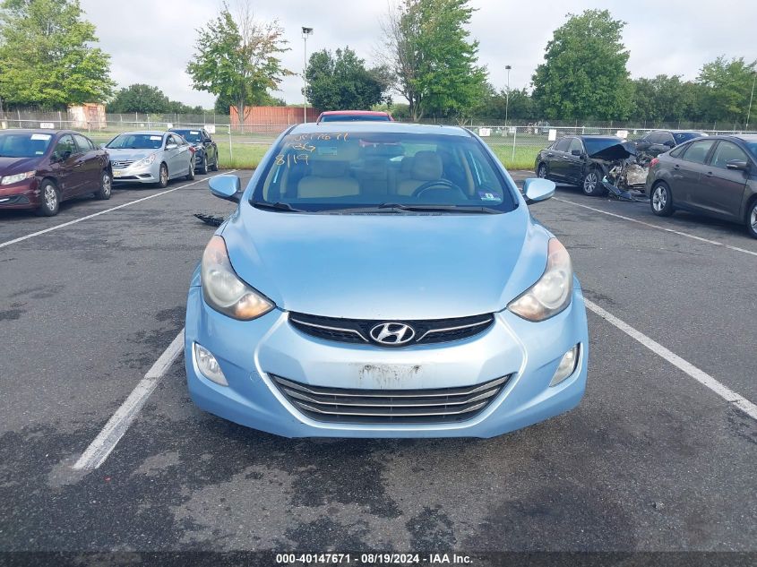 2011 Hyundai Elantra Limited (Ulsan Plant) VIN: KMHDH4AEXBU094214 Lot: 40147671