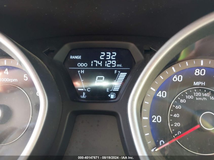 2011 Hyundai Elantra Limited (Ulsan Plant) VIN: KMHDH4AEXBU094214 Lot: 40147671