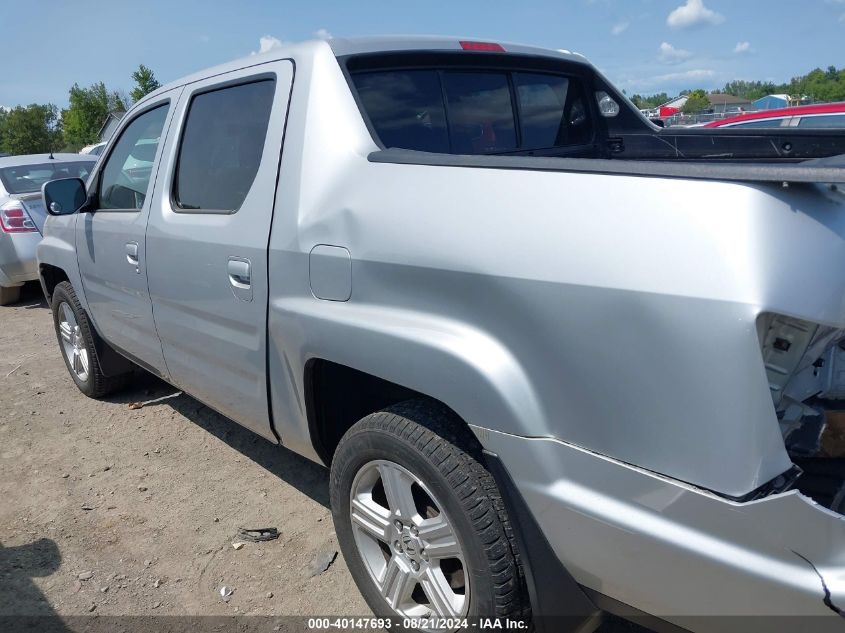 2009 Honda Ridgeline Rtl VIN: 2HJYK16599H502998 Lot: 40147693