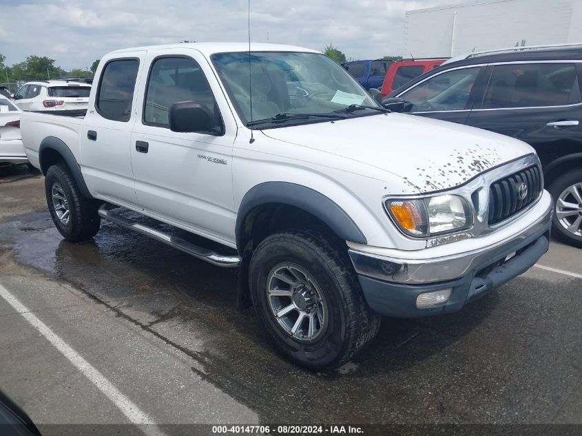 2002 Toyota Tacoma Prerunner V6 VIN: 5TEGN92N82Z122282 Lot: 40147706